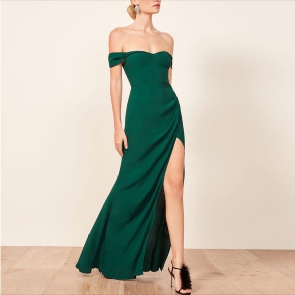 Reformation Dresses & Skirts - Sexy green dress from reformation